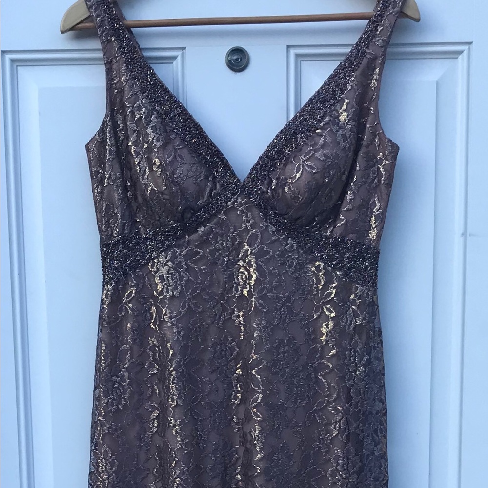 Rose Gold Evening Gown